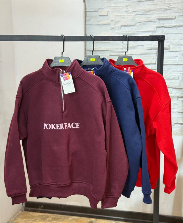 دورس نیمزیپ زنانه پوکر فری سایز