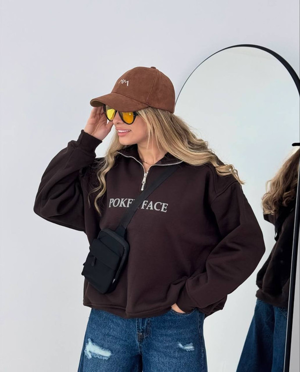 نمای نزدیک پارچه سهنخ دورس نیمزیپ پوکر