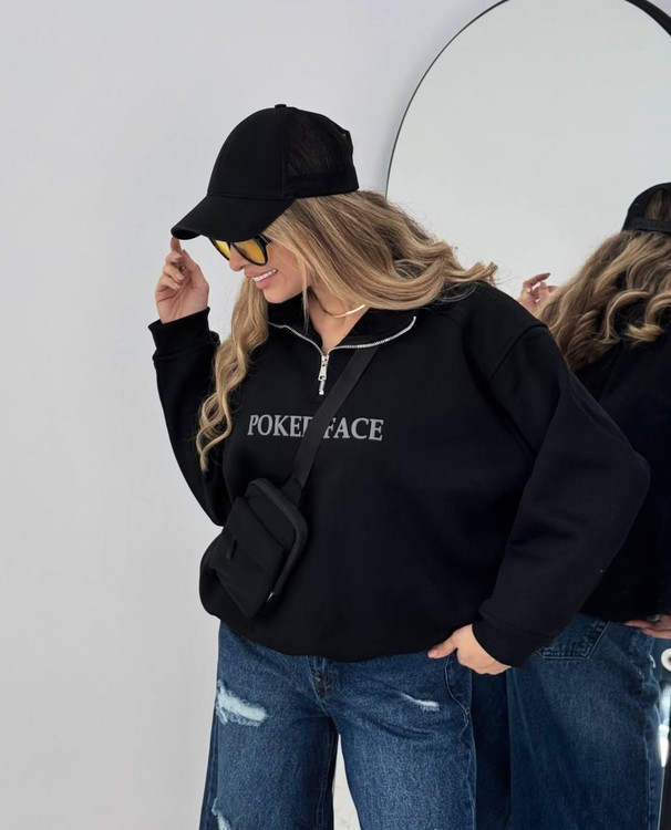 خرید دورس پوکر زنانه نیمزیپ فری سایز