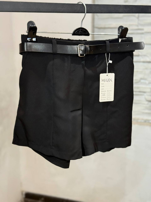 خرید شلوارک کرپ نیل زنانه شیک